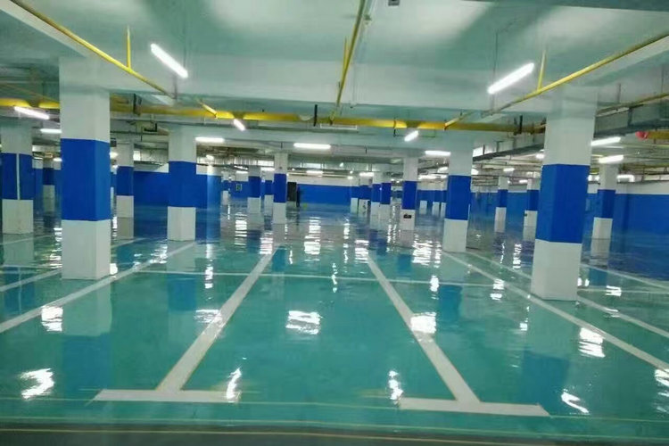 停車場地坪|滄晟環氧地坪漆廠家:停車場施工前需要規劃的內容